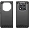 Coque arrière en silicone Phonesta Carbon pour Xiaomi Redmi Note 14 Pro 5G / Xiaomi Poco X7 - Noir 2