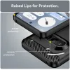 Coque arrière en silicone Phonesta Carbon pour Nothing Phone (3a) - Noir 7