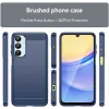 Coque arrière en silicone Phonesta Carbon pour Samsung Galaxy A16 - Bleu 2