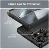 Coque arrière en silicone Phonesta Carbon pour Samsung Galaxy S25 Ultra - Noir 6