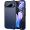 Coque arrière en silicone Phonesta Carbon pour Google Pixel 10 Pro XL - Bleu 0