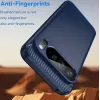 Coque arrière en silicone Phonesta Carbon pour Google Pixel 10 Pro XL - Bleu 2