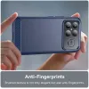 Coque arrière en silicone Phonesta Carbon pour Xiaomi Poco F8 Ultra - Bleu 5