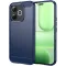 Coque arrière en silicone Phonesta Carbon pour HONOR 600 Lite - Bleu