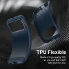 Coque arrière en silicone Phonesta Carbon pour HONOR 600/600 Pro - Bleu 4