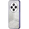 Coque arrière en silicone Phonesta Crystal Sparkle pour Xiaomi Redmi 14C / Xiaomi Poco C75 - Violet