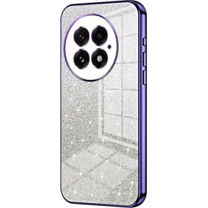 Coque arrière en silicone Phonesta Crystal Sparkle pour OnePlus 13 - Violet
