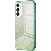 Coque arrière en silicone Phonesta Crystal Sparkle pour Samsung Galaxy A16 - Vert