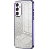 Coque arrière en silicone Phonesta Crystal Sparkle pour Samsung Galaxy A16 - Violet