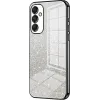 Coque arrière en silicone Phonesta Crystal Sparkle pour Samsung Galaxy A16 - Noir