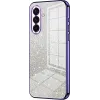 Coque arrière en silicone Phonesta Crystal Sparkle pour Samsung Galaxy A36 - Violet