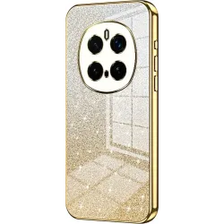 Coque arrière en silicone Phonesta Crystal Sparkle pour HONOR Magic7 Pro - Or
