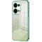 Coque arrière en silicone Phonesta Crystal Sparkle pour Oppo Reno13 - Vert