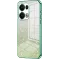 Coque arrière en silicone Phonesta Crystal Sparkle pour Oppo Reno13 Pro - Vert