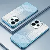 Coque arrière en silicone Phonesta Crystal Sparkle pour Oppo Reno15 - Bleu 2