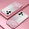 Coque arrière en silicone Phonesta Crystal Sparkle pour Oppo Reno15 - Rose 2