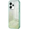 Coque arrière en silicone Phonesta Crystal Sparkle pour Oppo Reno15 Pro - Vert