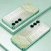 Coque arrière en silicone Phonesta Crystal Sparkle pour Samsung Galaxy S26 - Vert 2