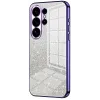 Coque arrière en silicone Phonesta Crystal Sparkle pour Samsung Galaxy S26 Ultra - Violet