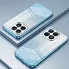 Coque arrière en silicone Phonesta Crystal Sparkle pour Xiaomi 15T - Bleu 2