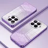Coque arrière en silicone Phonesta Crystal Sparkle pour Xiaomi 15T Pro - Violet 2
