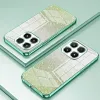 Coque arrière en silicone Phonesta Crystal Sparkle pour Xiaomi 17 - Vert 2
