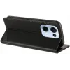 Coque portefeuille Phonesta Embossed Lines pour Oppo Reno13 - Noir 3