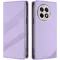 Coque portefeuille Phonesta Embossed Lines pour OnePlus 13R - Violet