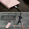Coque portefeuille Phonesta Embossed Lines pour OnePlus 13R - Rose 6