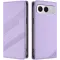 Coque portefeuille Phonesta Embossed Lines pour OnePlus Nord 4 - Violet