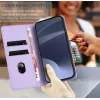 Coque portefeuille Phonesta Embossed Lines pour OnePlus Nord 4 - Violet 5
