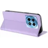 Coque portefeuille Phonesta Embossed Lines pour OnePlus 12R - Violet 3