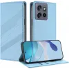Coque portefeuille Phonesta Embossed Lines pour Motorola Edge 60 Neo/Edge 50 Neo / ThinkPhone 25 - Bleu clair 2