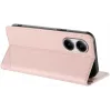 Coque portefeuille Phonesta Embossed Lines pour Xiaomi Poco X7 Pro - Rose 3