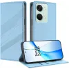 Coque portefeuille Phonesta Embossed Lines pour OnePlus Nord 3 - Bleu clair 2