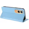 Coque portefeuille Phonesta Embossed Lines pour OnePlus Nord CE 4 Lite - Bleu clair 3