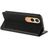 Coque portefeuille Phonesta Embossed Lines pour OnePlus Nord CE 4 Lite - Noir 3