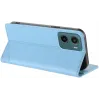 Coque portefeuille Phonesta Embossed Lines pour Motorola Moto G05 / Moto E15 - Bleu clair 3