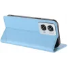 Coque portefeuille Phonesta Embossed Lines pour Motorola Edge 50 Fusion - Bleu clair 3
