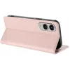 Coque portefeuille Phonesta Embossed Lines pour Samsung Galaxy S25 Edge - Rose 3