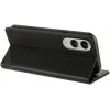 Coque portefeuille Phonesta Embossed Lines pour Samsung Galaxy S25 Edge - Noir 3