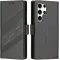 Coque portefeuille Phonesta Embossed Lines pour Samsung Galaxy S25 Ultra - Noir