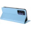 Coque portefeuille Phonesta Embossed Lines pour Samsung Galaxy A16 - Bleu clair 3