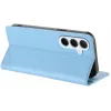 Coque portefeuille Phonesta Embossed Lines pour Samsung Galaxy A26 - Bleu clair 2