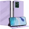 Coque portefeuille Phonesta Embossed Lines pour HMD Pulse/Pulse Plus/Pulse Pro - Violet 1