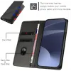 Coque portefeuille Phonesta Embossed Lines pour HMD Pulse/Pulse Plus/Pulse Pro - Noir 3