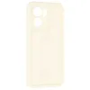 Coque arrière en silicone Phonesta Grooved pour Oppo Reno13 F 4G/5G / Reno13 FS 5G - Beige 3