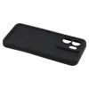Coque arrière en silicone Phonesta Grooved pour Oppo Reno13 F 4G/5G / Reno13 FS 5G - Noir 5