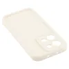 Coque arrière en silicone Phonesta Grooved pour Oppo Reno13 - Beige 4