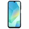 Coque arrière en silicone Phonesta Grooved pour Samsung Galaxy A16 - Noir 2